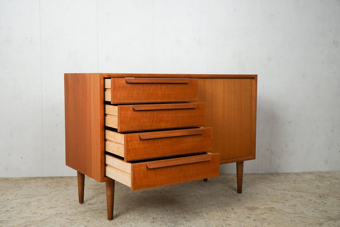 Vintage Teak Sideboard Dresser Danish 60s Mid Century