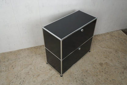 USM Haller Vintage Sideboard Graphite Black