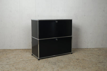 USM Haller Vintage Sideboard Graphite Black