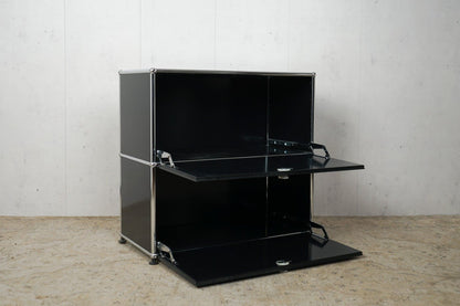 USM Haller Vintage Sideboard Graphite Black