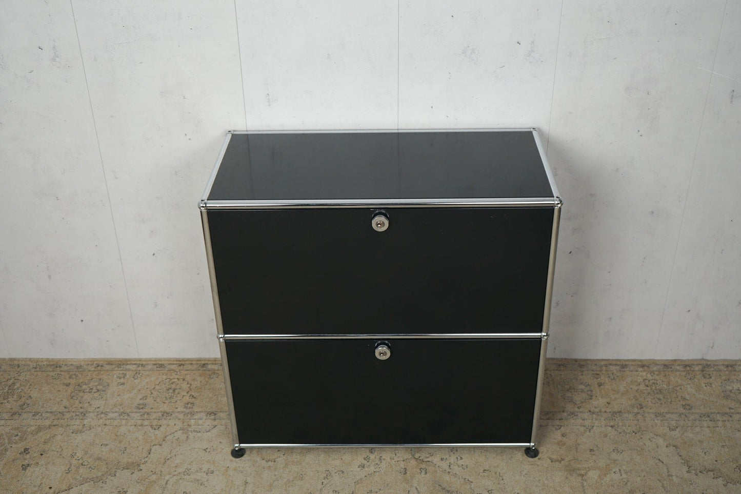 USM Haller Vintage Sideboard Graphite Black