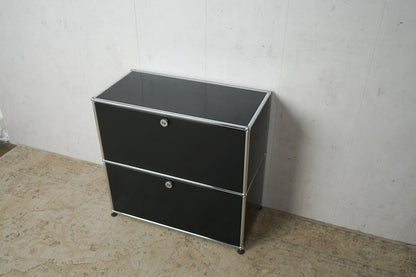 USM Haller Vintage Sideboard Graphite Black