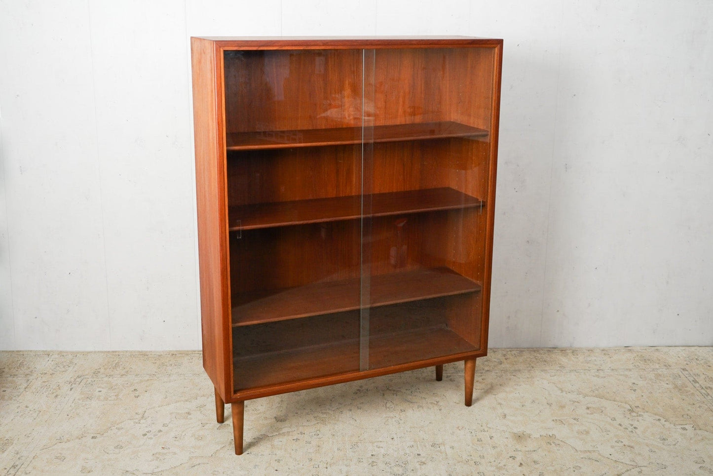 Teak shelf and display cabinet by Børge Mogensen Vintage