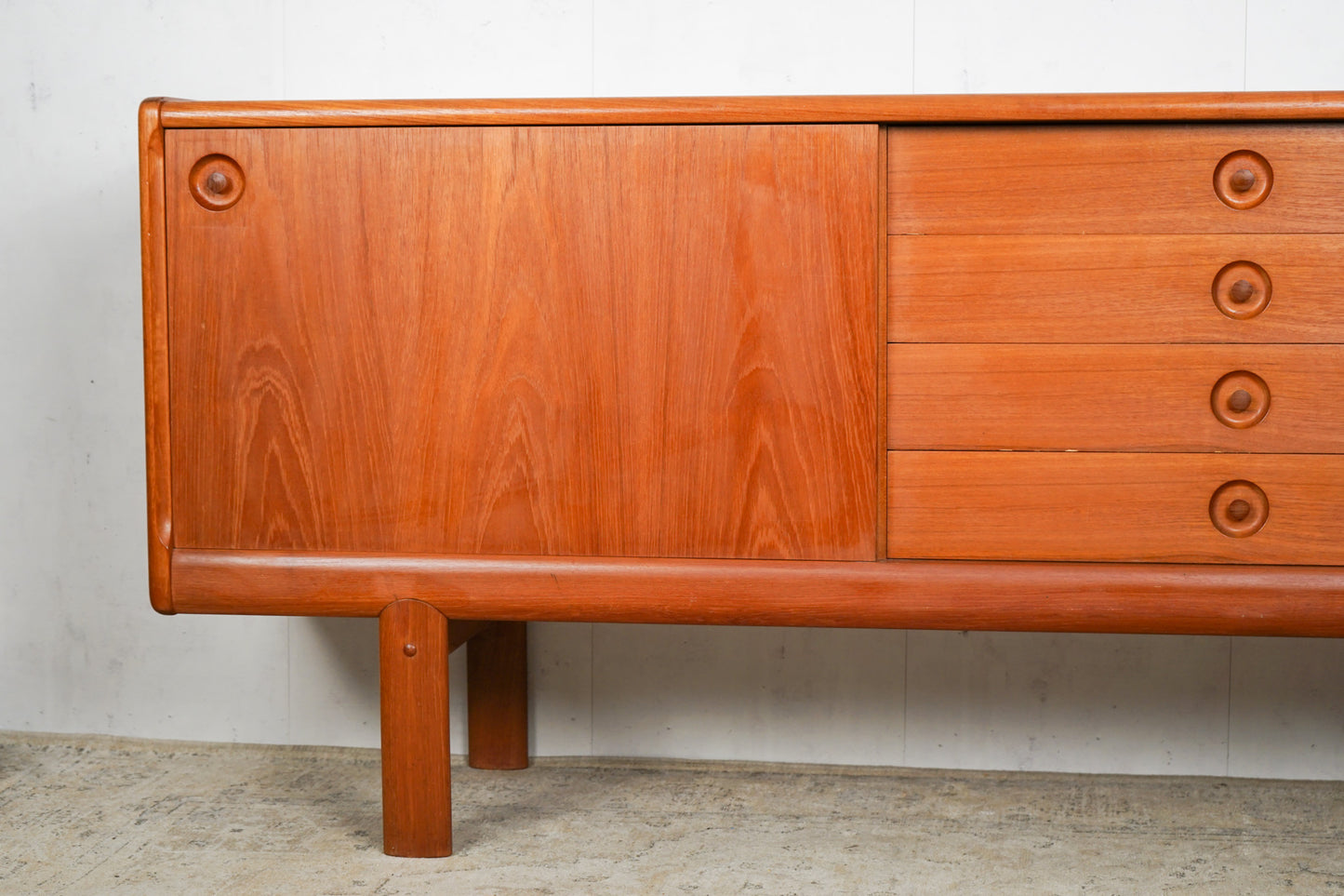 Teak Sideboard by HW Klein for Bramin Mid-Century Vintage