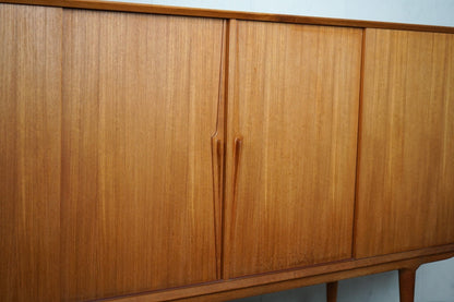 Teak Highboard Omann Jun Model 19 Danish Mid Century Vintage