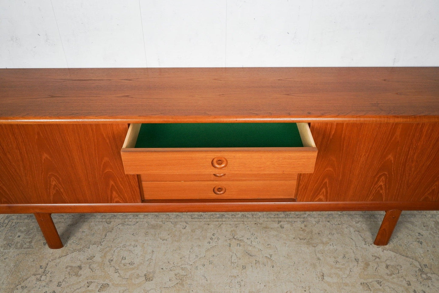 Teak Sideboard by HW Klein for Bramin Mid-Century Vintage