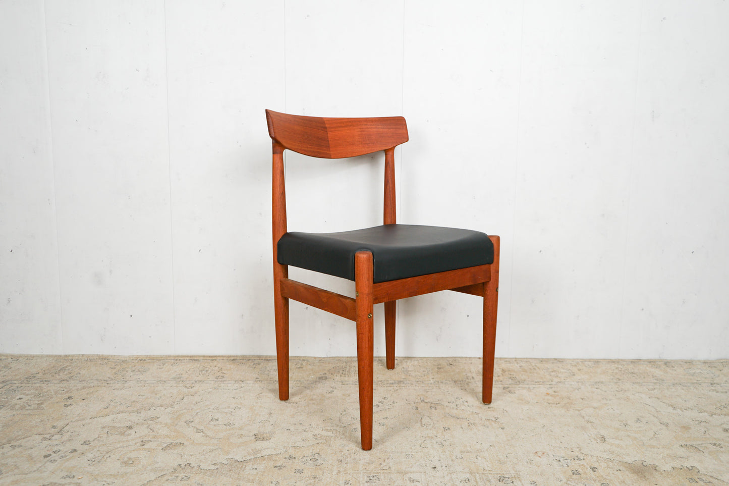 Set of 6 Model 343 dining chairs by Knud Færch for Slagelse Furniture, 1960s