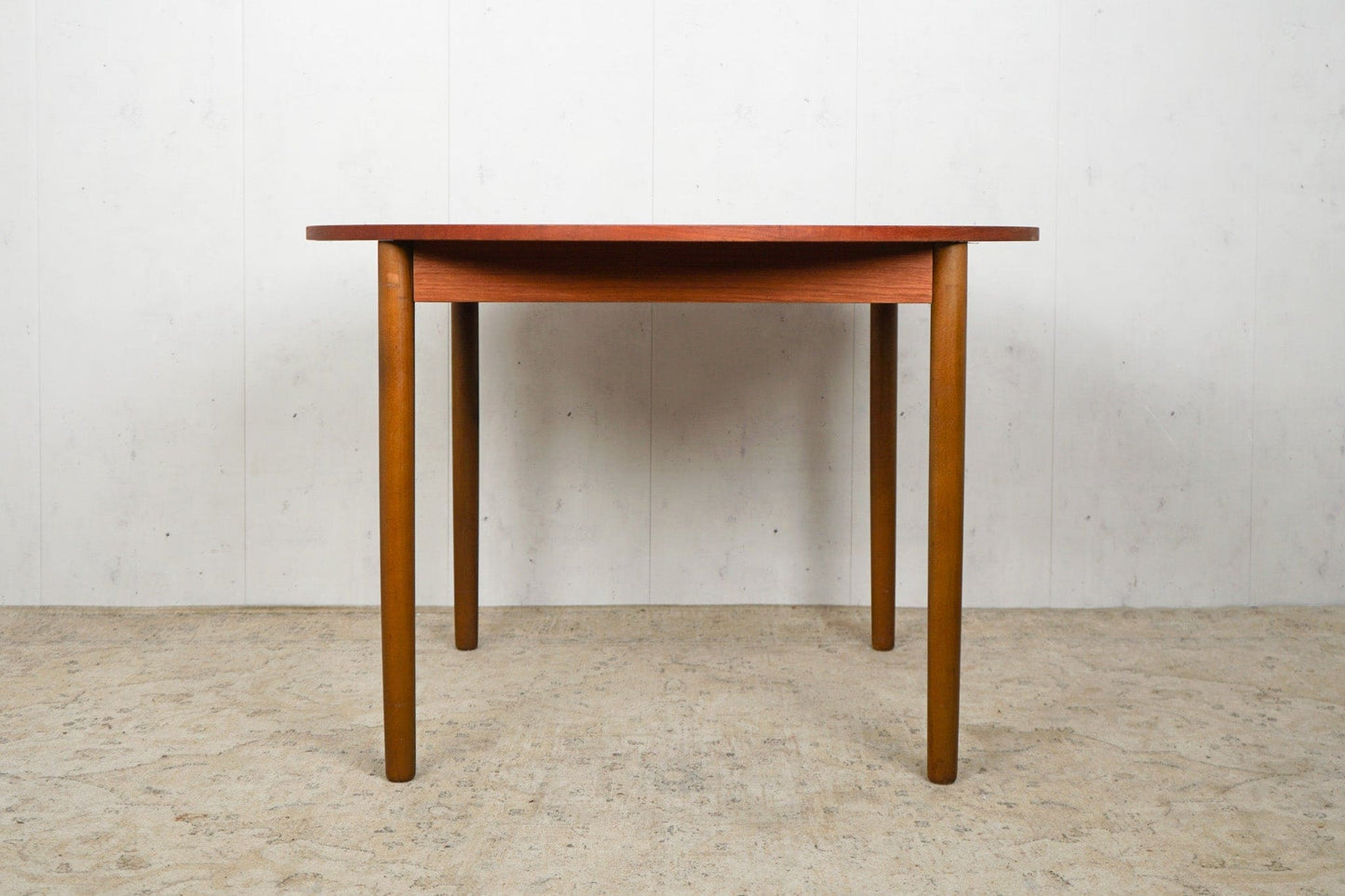 Vintage Teak Dining Table Danish 60s Mid Century