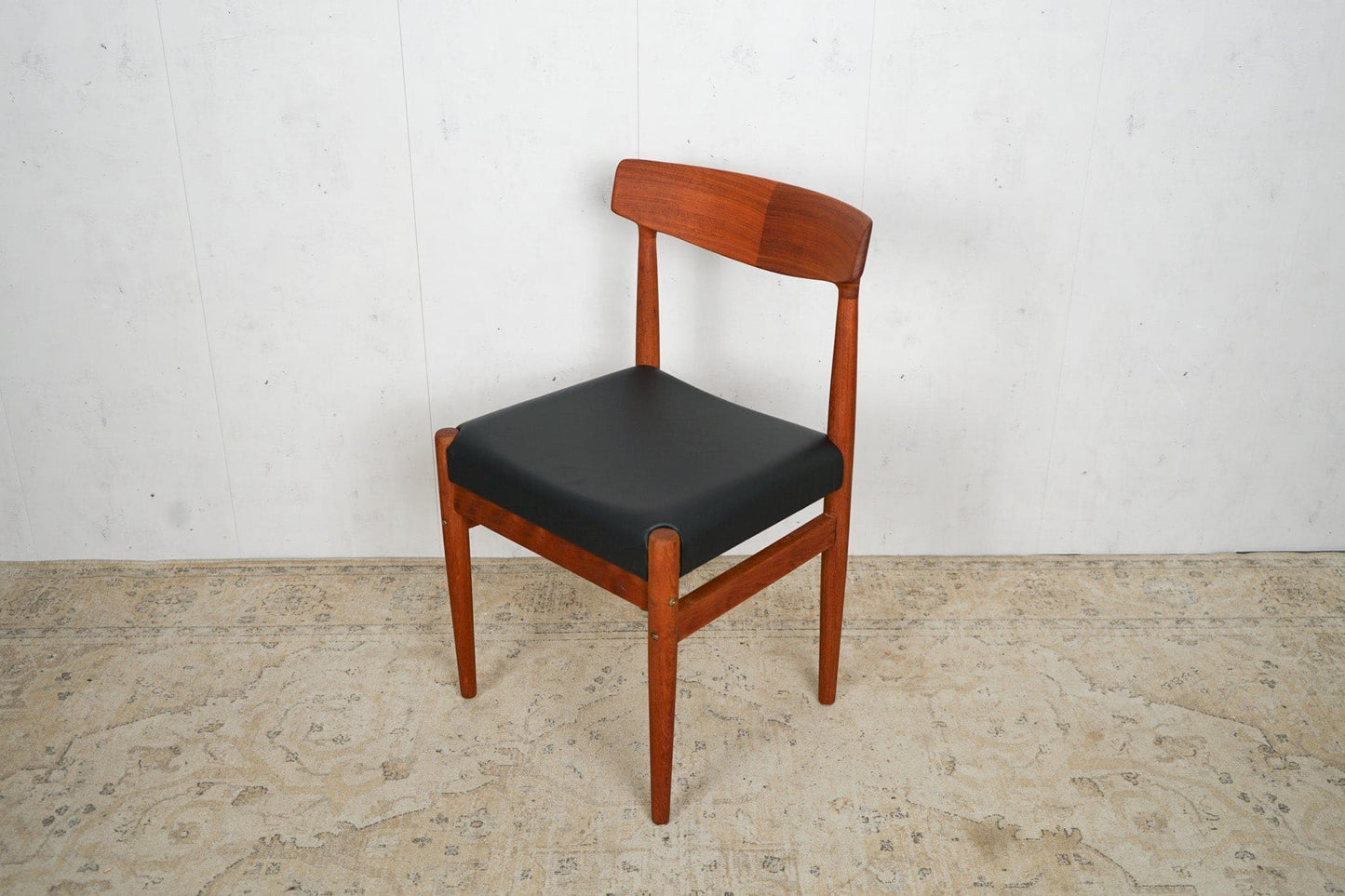 Set of 6 Model 343 dining chairs by Knud Færch for Slagelse Furniture, 1960s