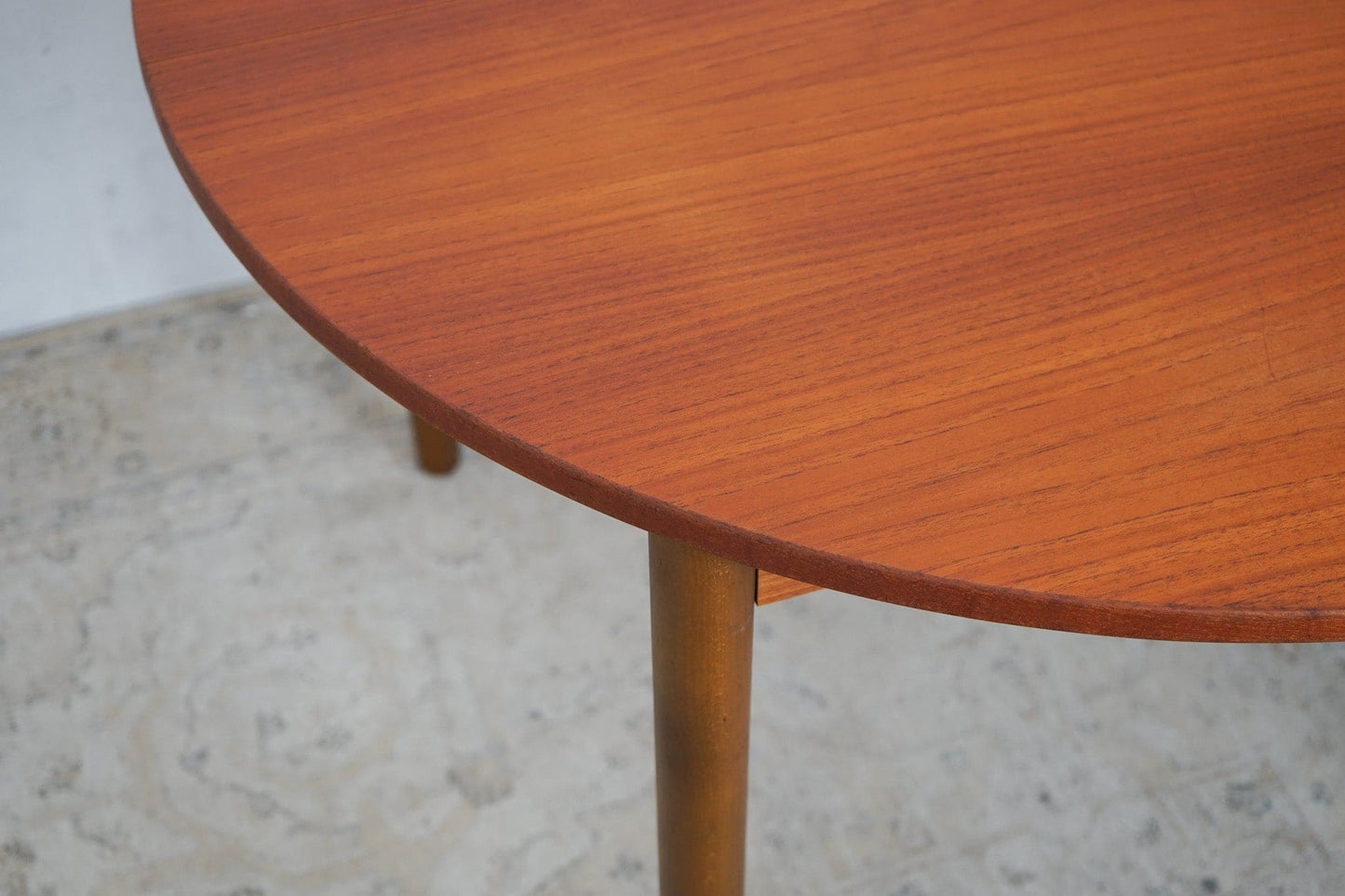 Vintage Teak Dining Table Danish 60s Mid Century