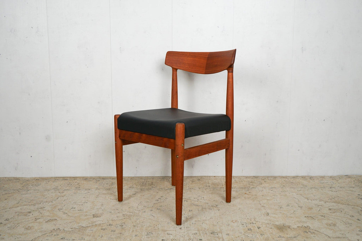 Set of 6 Model 343 dining chairs by Knud Færch for Slagelse Furniture, 1960s