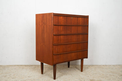 Vintage Teak Chest of Drawers Retro Danish 60s Mid Century