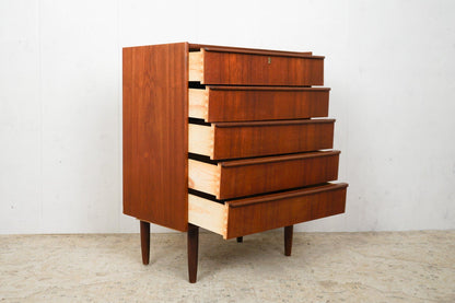 Vintage Teak Chest of Drawers Retro Danish 60s Mid Century