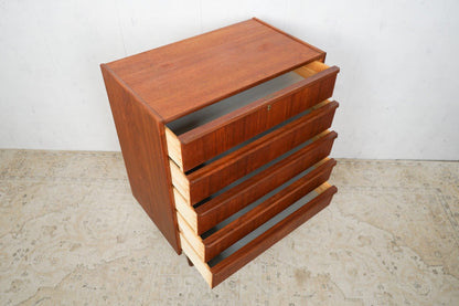 Vintage Teak Chest of Drawers Retro Danish 60s Mid Century