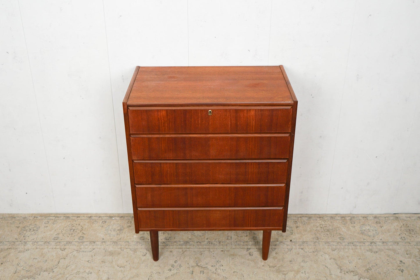 Vintage Teak Chest of Drawers Retro Danish 60s Mid Century