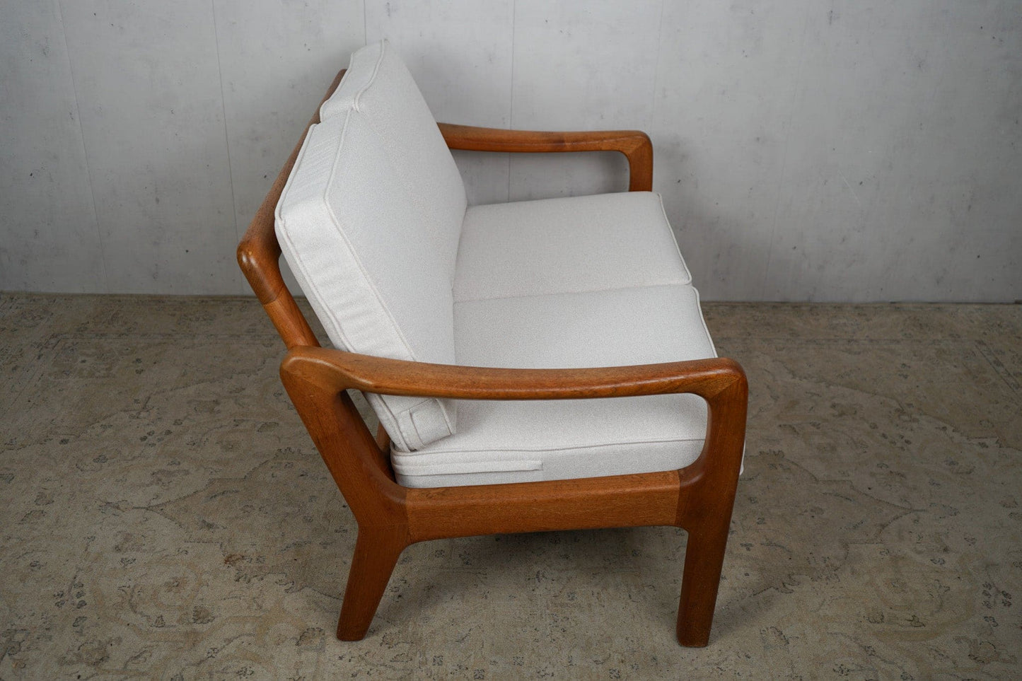 Danish Teak Sofa 2-Seater by Juul Kristensen Vintage