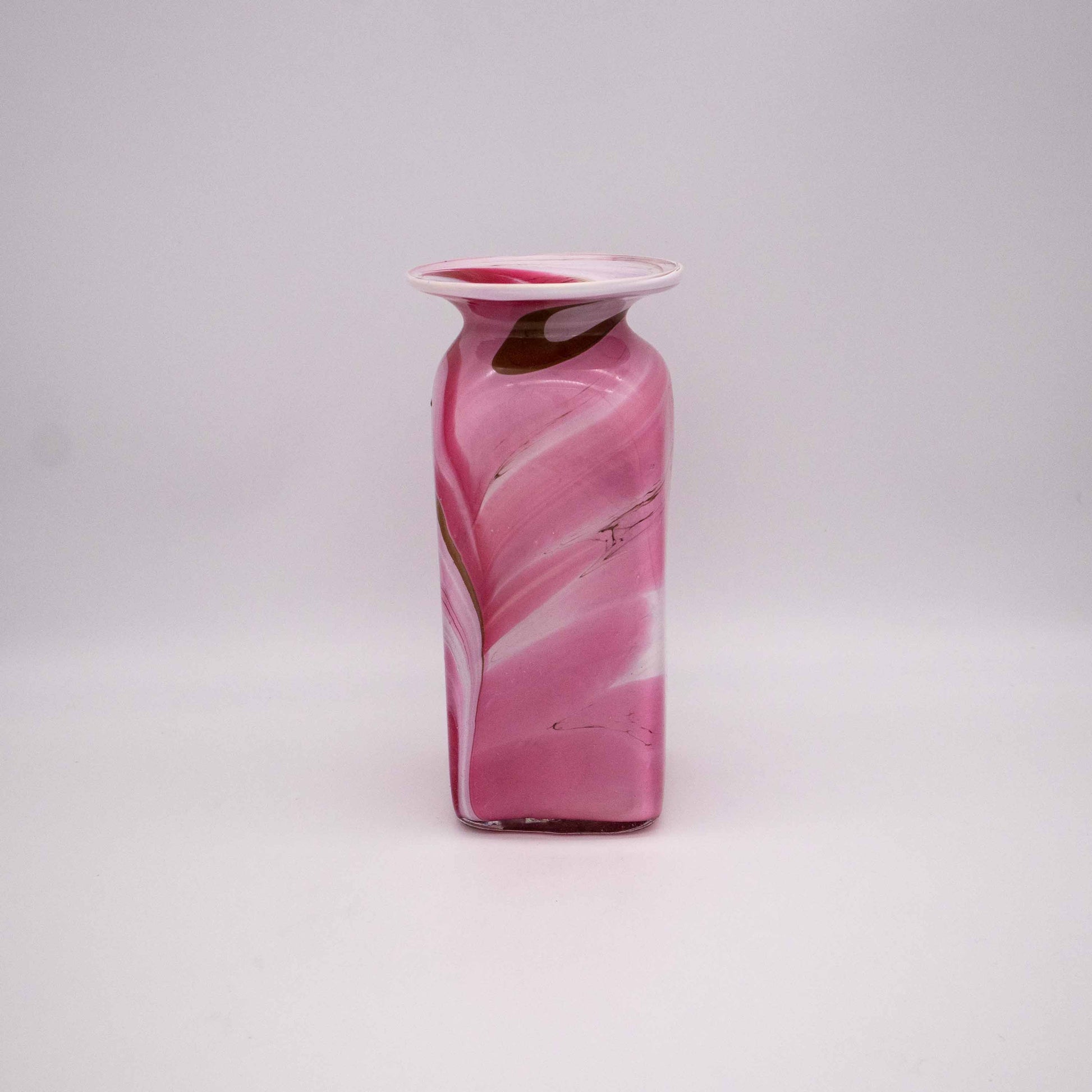 Marmorierte Vase, Seitenansicht links