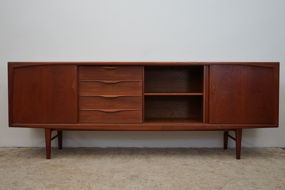 Teak Sideboard RT Möbel RT-272 Heinrich Riestenpatt Vintage