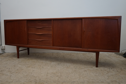 Teak Sideboard RT Möbel RT-272 Heinrich Riestenpatt Vintage