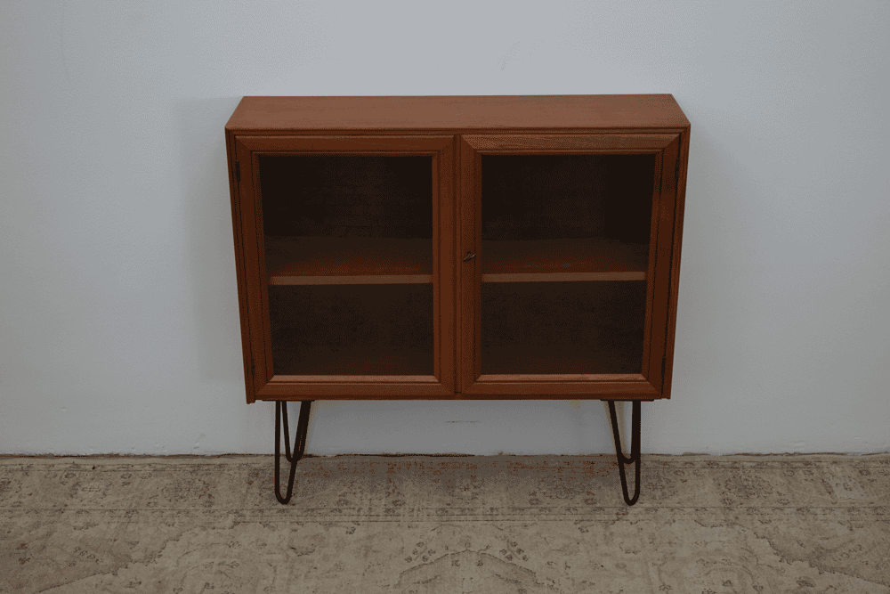 Teak Regal Bücherregal Vitrine Vintage 60er Mid Century Dänisch - 2nd home