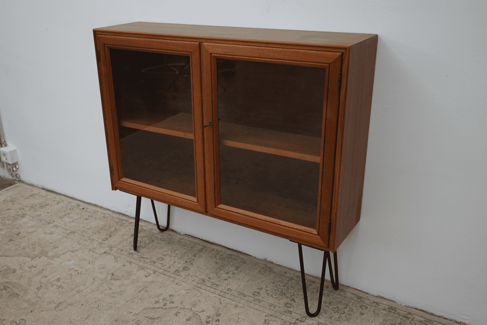 Teak Regal Bücherregal Vitrine Vintage 60er Mid Century Dänisch - 2nd home