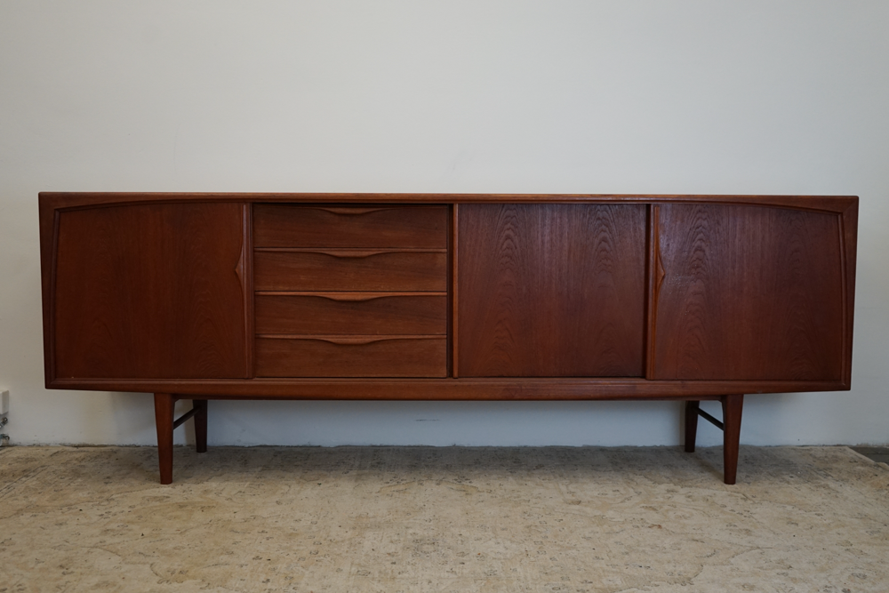 Teak Sideboard RT Furniture RT-272 Heinrich Riestenpatt Vintage