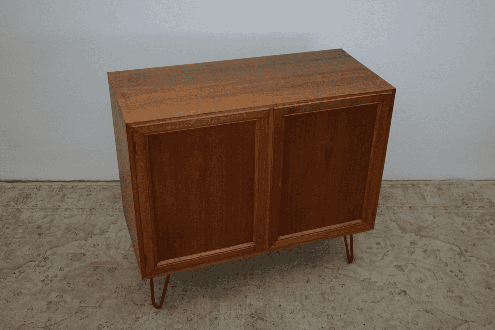 Teak Sideboard Kommode Dänisch Mid Century 95cm Hairpin Vintage