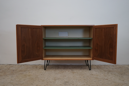 Teak Sideboard Kommode Dänisch Mid Century 95cm Hairpin Vintage