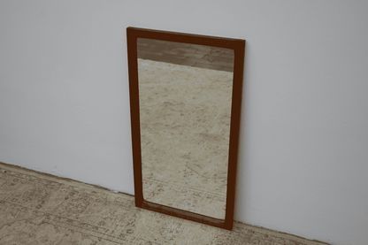 Teak Mirror Vintage Aksel Kjersgaard Mid Century Danish Design