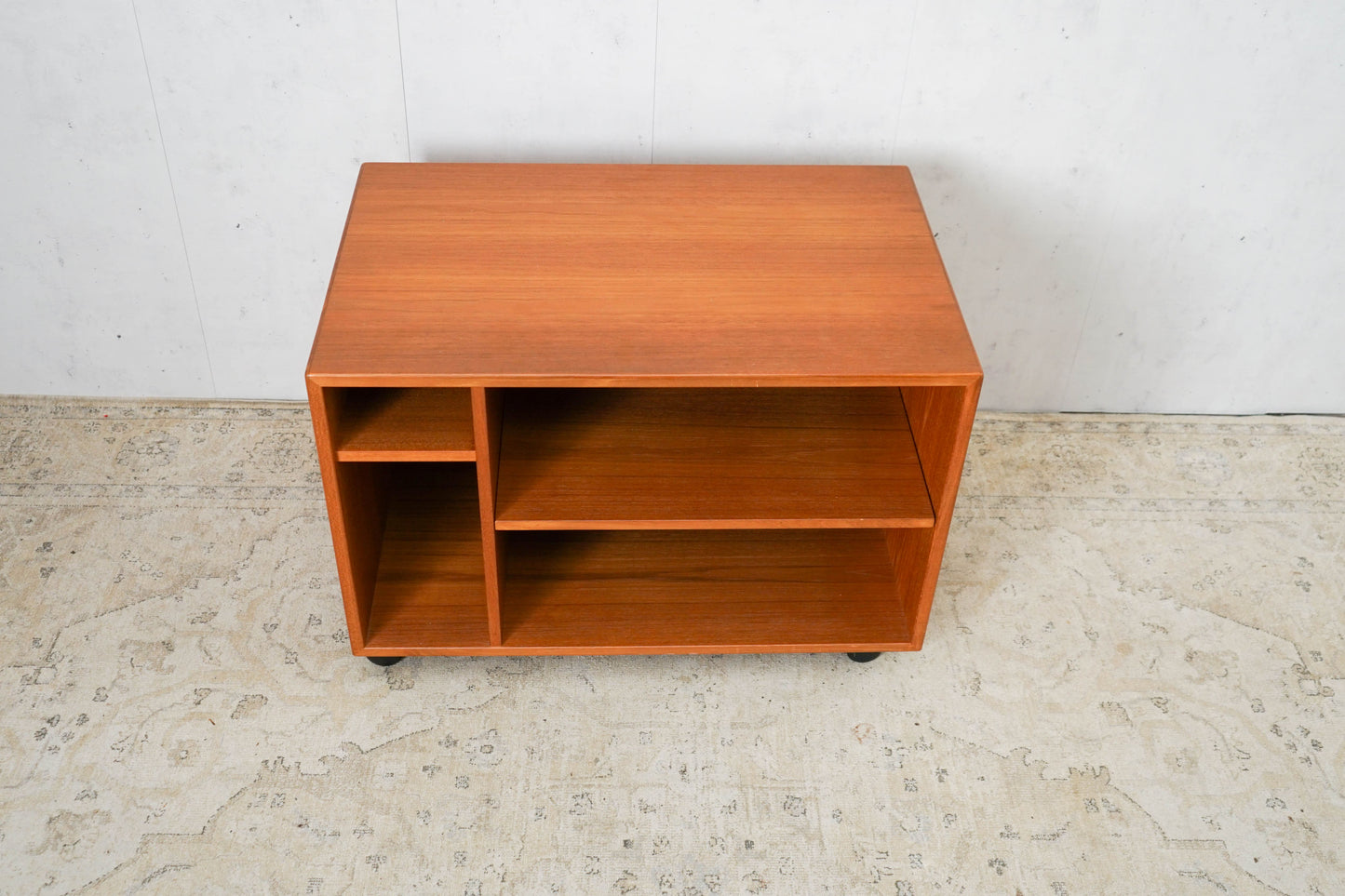 TV trolley coffee table vintage teak Danish Mid Century