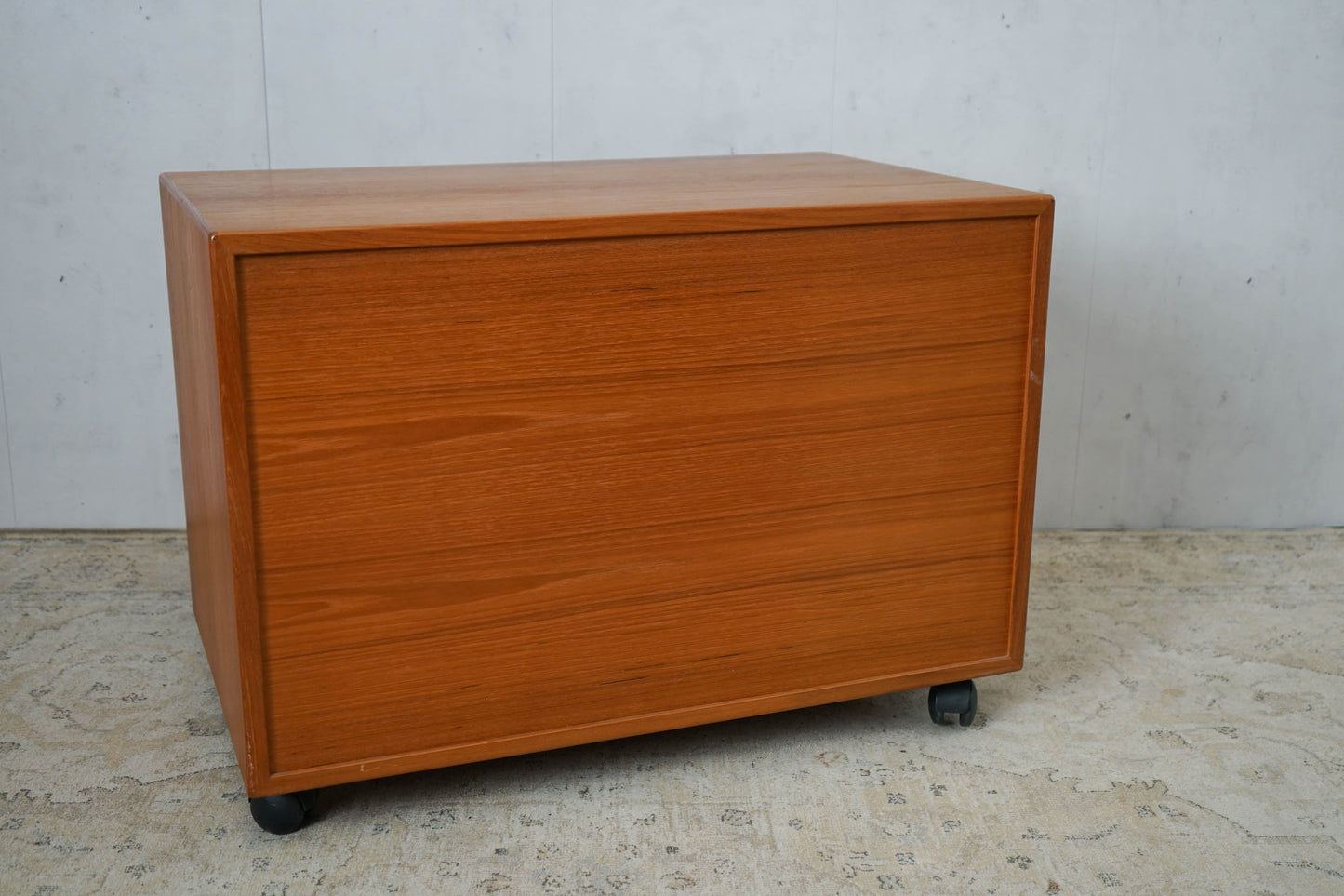 TV trolley coffee table vintage teak Danish Mid Century