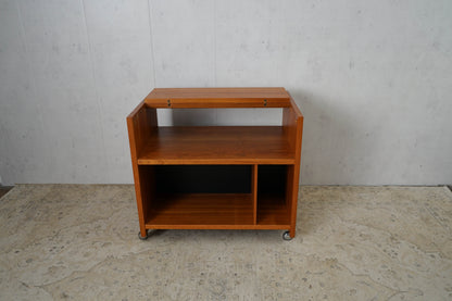 TV trolley coffee table vintage teak Danish Mid Century