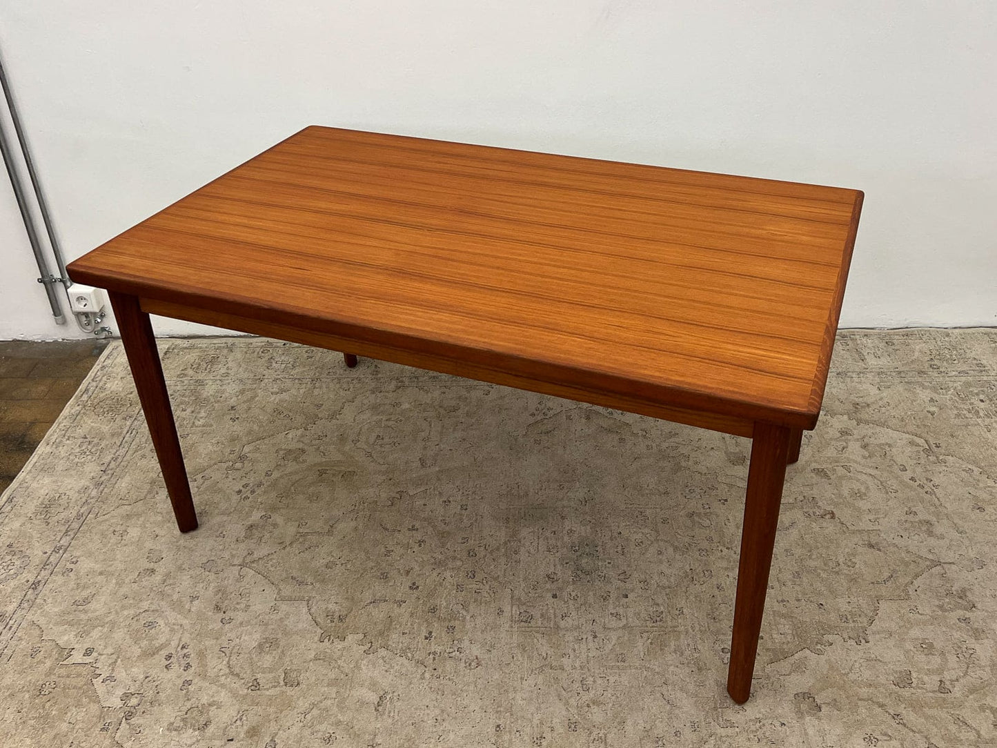 XXL Teak Esstisch Tisch Dänisch Vintage 60er Mid Century - 2nd home