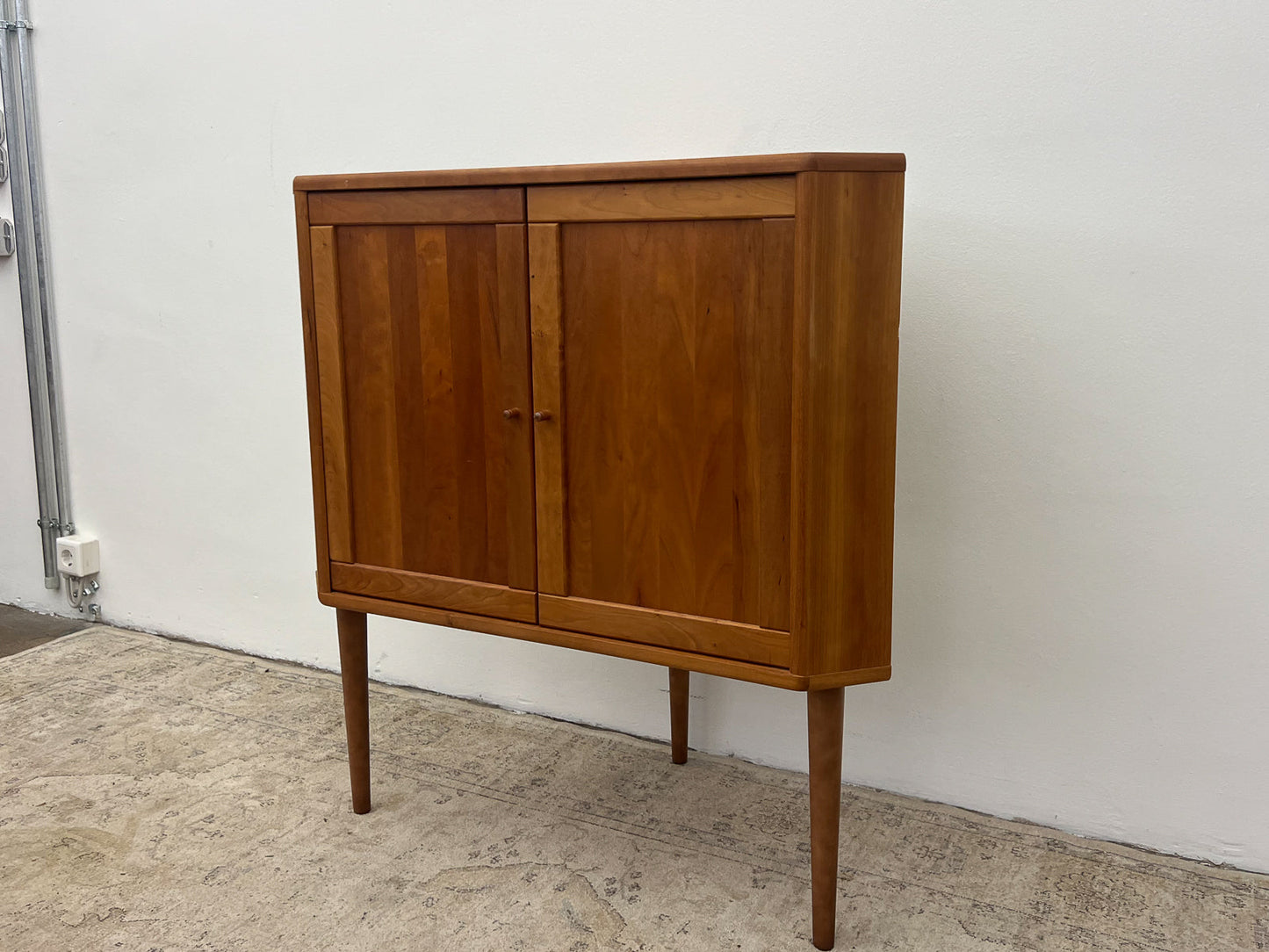 Teak Cabinet Corner Cabinet Vintage 60s Mid Century Danish