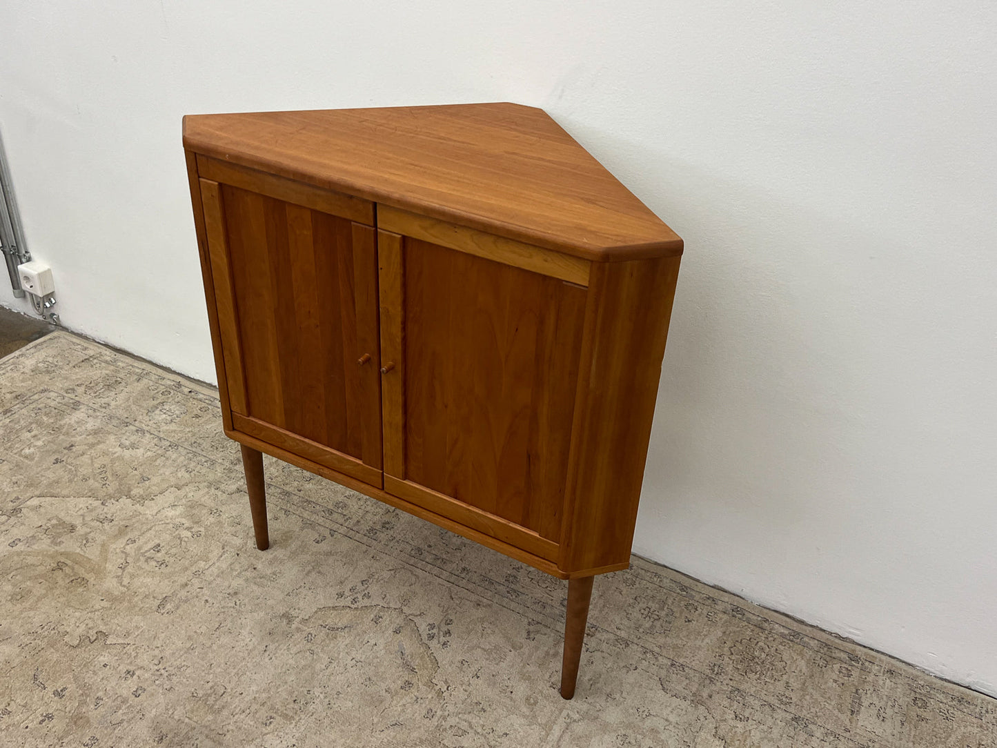 Teak Cabinet Corner Cabinet Vintage 60s Mid Century Danish