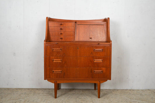 Teak Secretary by Gunnar Nielsen Tibergaard Danish Vintage 60s Mid Century