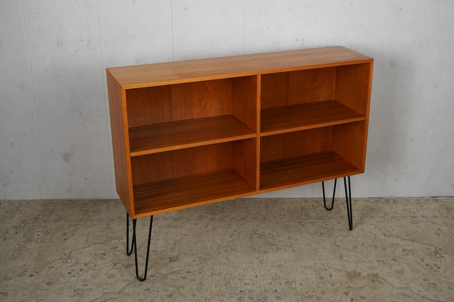 Teak Regal Bücherregal TV Regal Vintage 60er Mid Century Dänisch