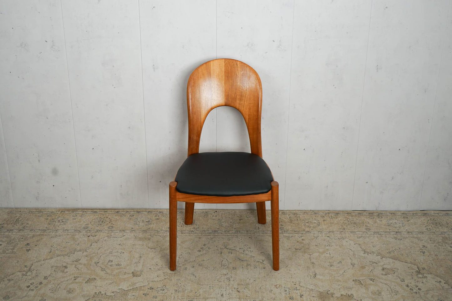 1 von 4 Dänischen Teak Stühlen von Niels Koefoed Esszimmerstuhl Vintage