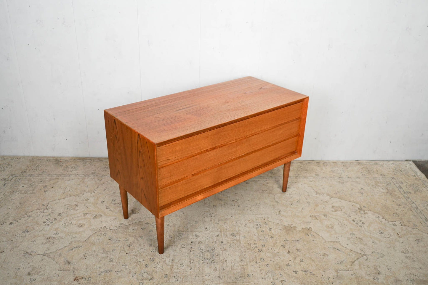 Commode en teck Rétro Danois Mid Century 100cm Vintage