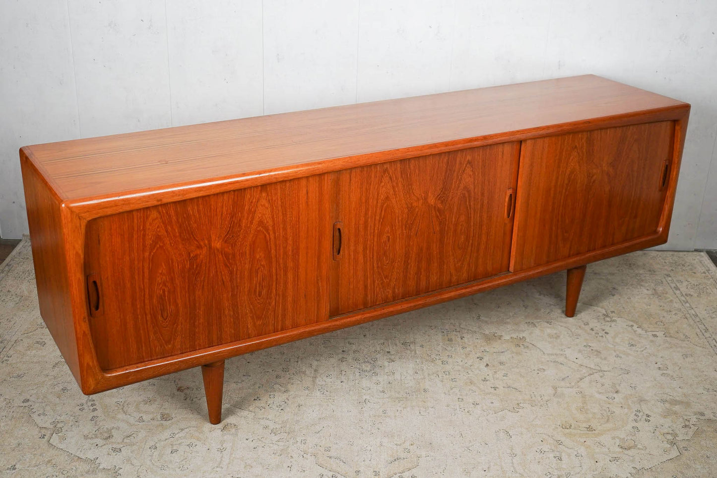 Dänisches Teak Sideboard von H.P. Hansen 60er Mid Century Vintage