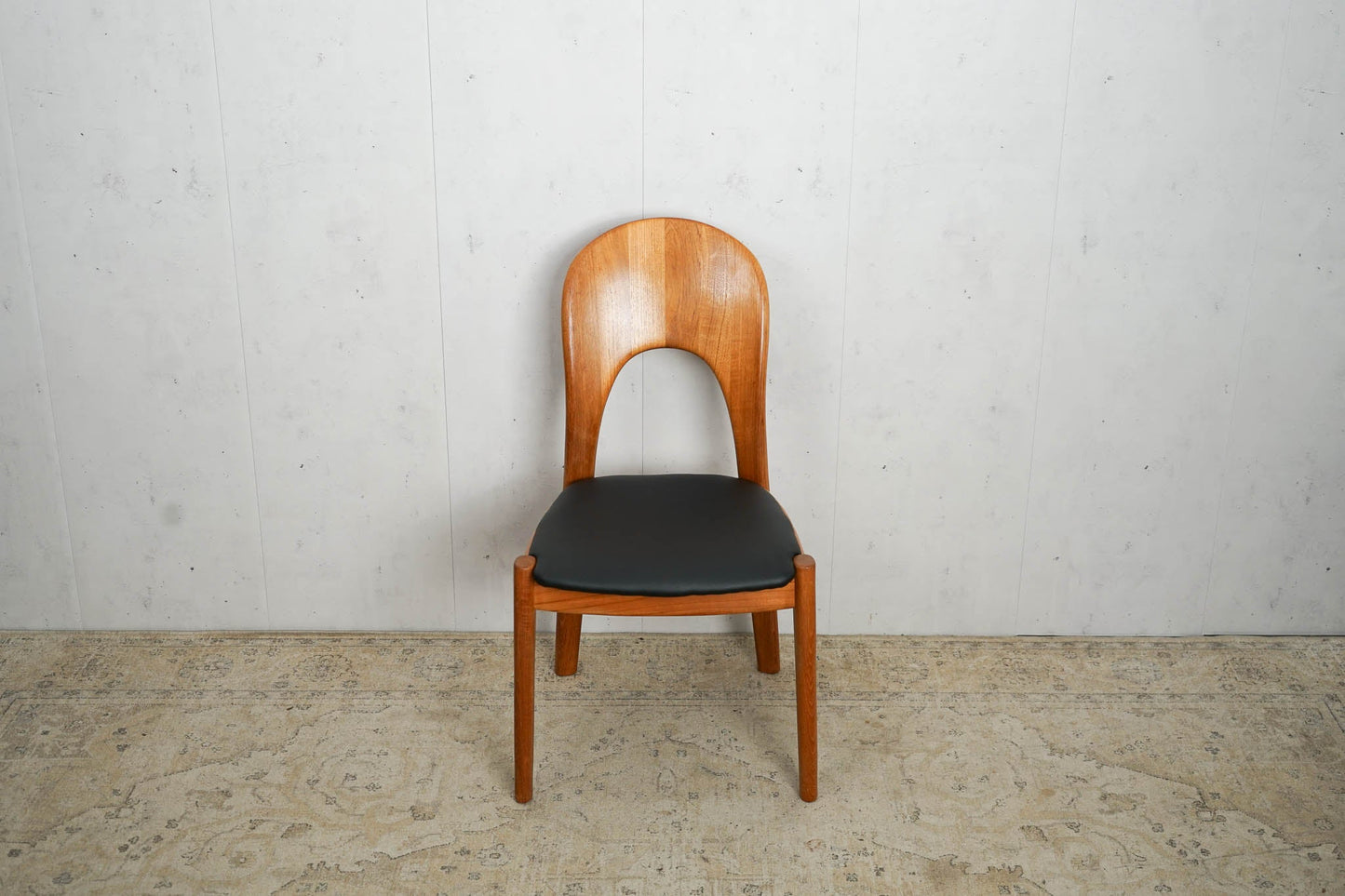 1 of 4 Danish Teak Chairs by Niels Koefoed Dining Chair Vintage