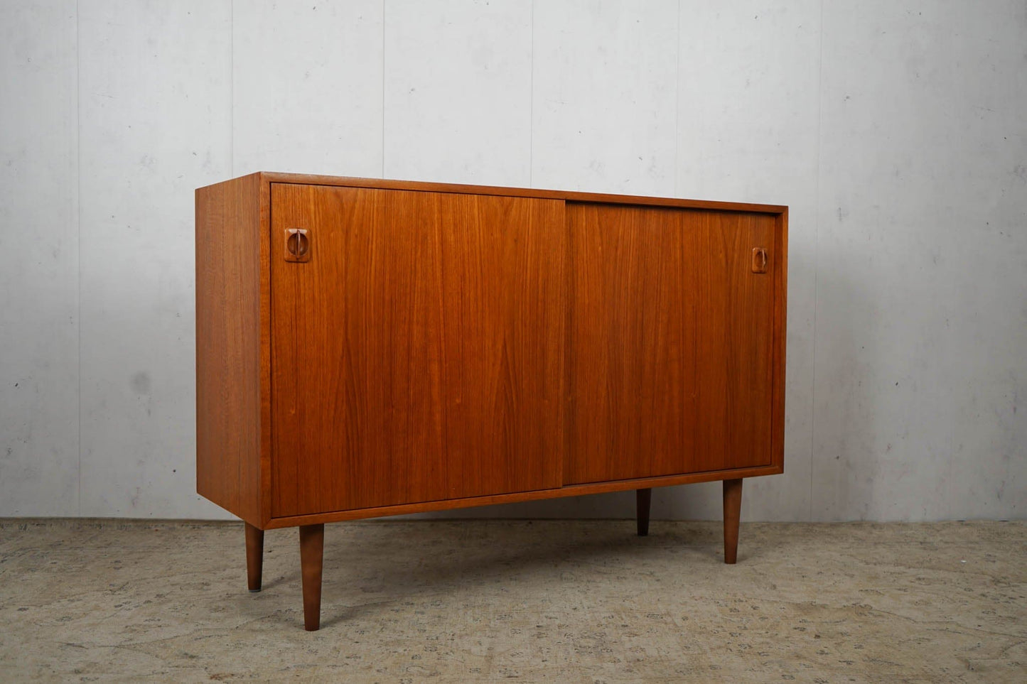 Teak Sideboard Chest of Drawers Danish Mid Century 120cm Vintage