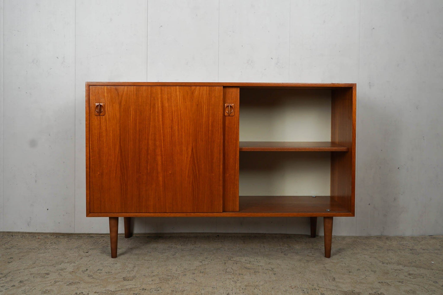 Teak Sideboard Kommode Dänisch Mid Century 120cm Vintage