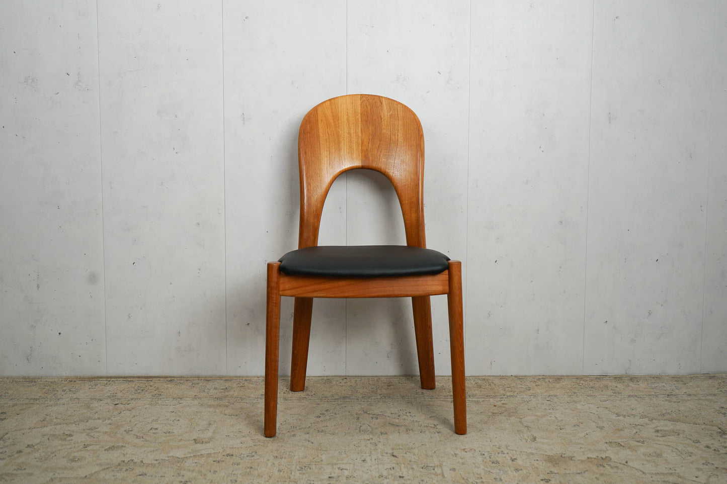 1 of 4 Danish Teak Chairs by Niels Koefoed Dining Chair Vintage