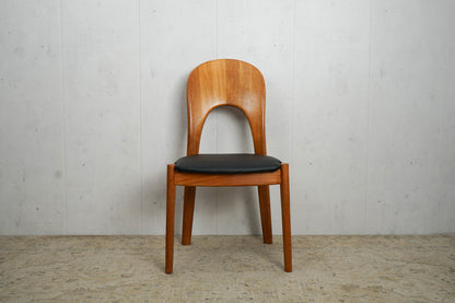 1 of 4 Danish Teak Chairs by Niels Koefoed Dining Chair Vintage