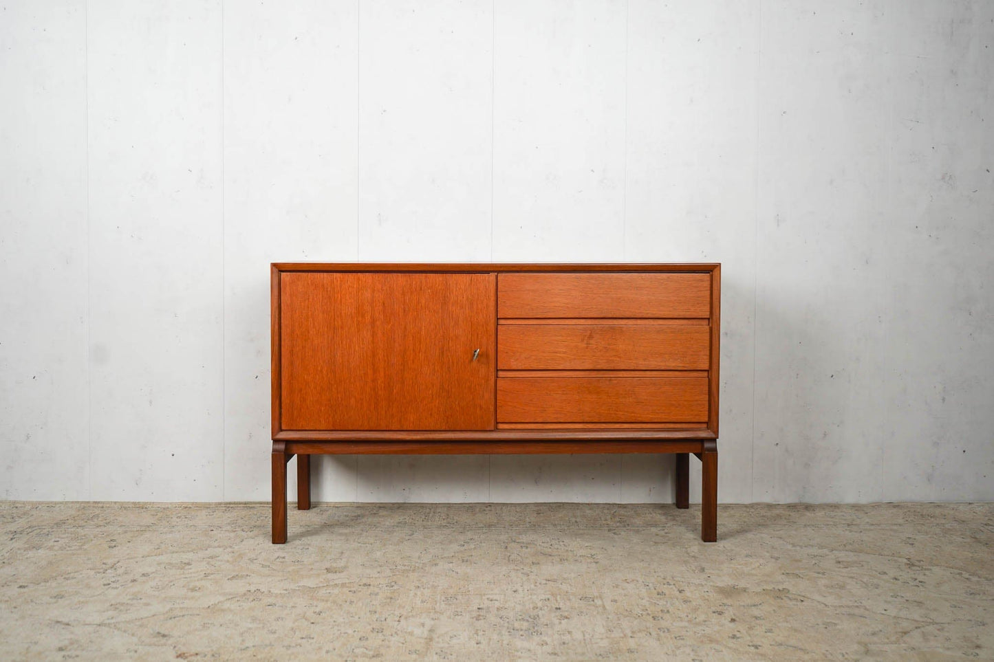 Teak Sideboard Kommode Dänisch Mid Century 110cm Vintage