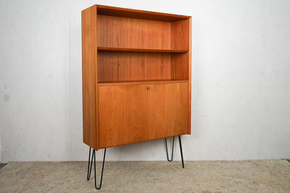 Danish Teak Cabinet Bookcase 60s Mid Century Retro Vintage