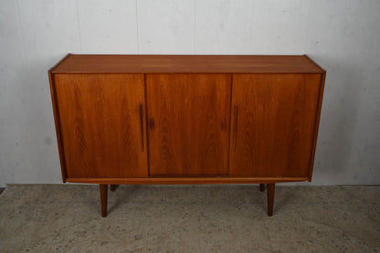 Danish Teak Highboard Sideboard 60s Mid Century Vintage