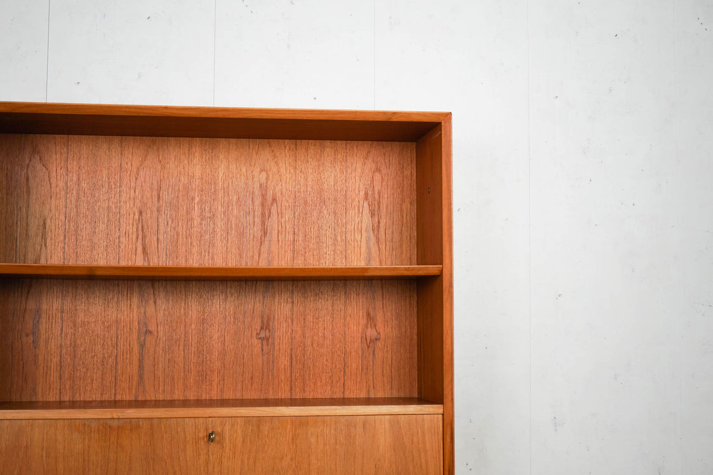 Danish Teak Cabinet Bookcase 60s Mid Century Retro Vintage