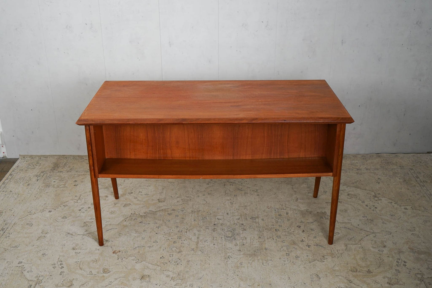 Danish Mid Century Teak Desk by Gunnar Nielsen Tibergaard Vintage